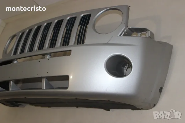 Предна броня Jeep Patriot MK74 (2007-2011г.)  68021299AB / 05116363AA Джип Патриот, снимка 4 - Части - 55427974