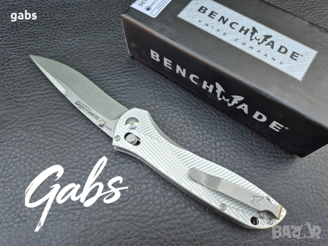 Сгъваем нож Benchmade Seven/Ten 710FE24 Mc Henry&Williams, снимка 8 - Ножове - 54518571