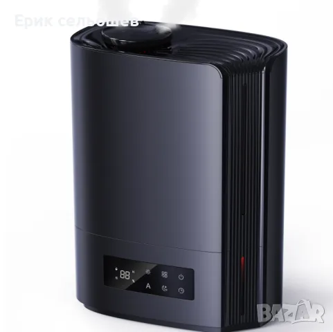 Ултразвуков овлажнител за въздух 6L с LED дисплей и таймер, снимка 2 - Овлажнители и пречистватели за въздух - 55423936