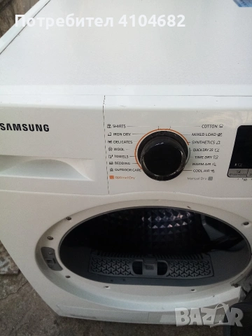 Преден панел с платка за сушилня Samsung DV70M5020QW , снимка 5 - Сушилни - 54793407