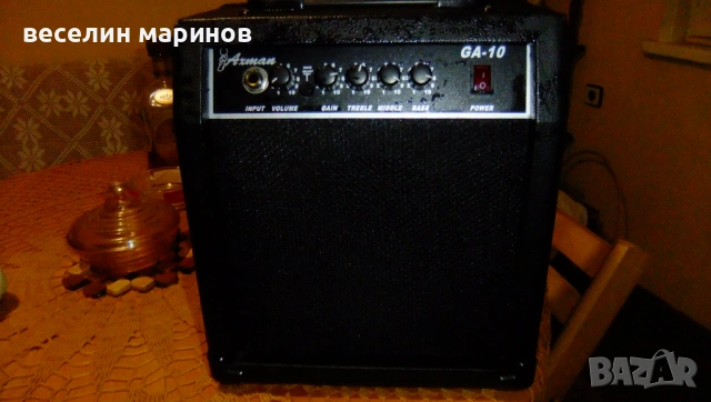 Продавам нова ел.китара AXMAN 75633 с усилвател AXMAN GA-10, снимка 5 - Китари - 54368731