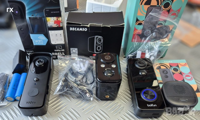 Смарт Видео звънци (LSC, Boifun) и Безжична Камера (Becamso), снимка 2 - IP камери - 54673815