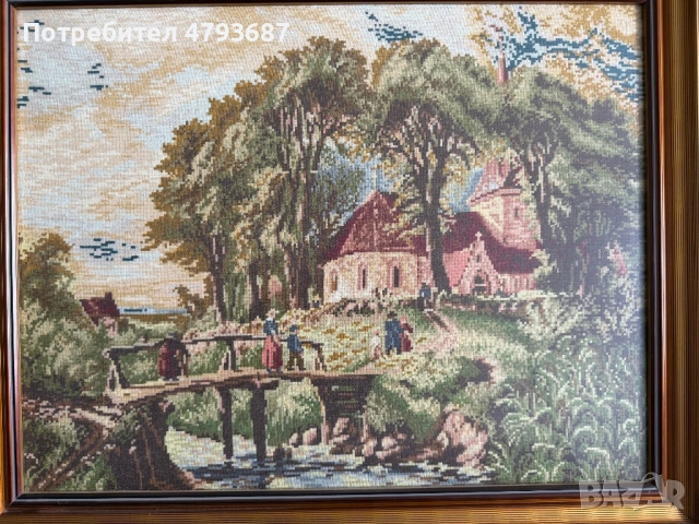 Три гоблена щампа, снимка 2 - Гоблени - 54485524