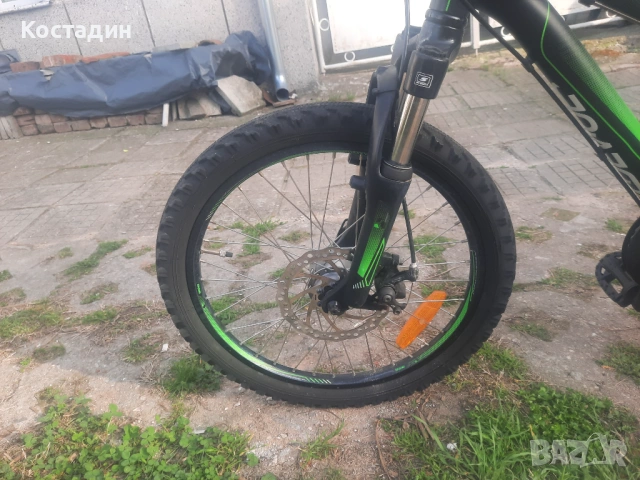 Детски велосипед Kildemoes 20 цола алуминиево, снимка 8 - Велосипеди - 54237944