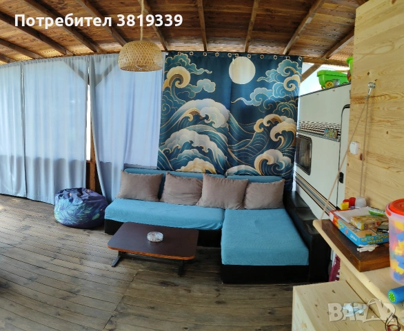 Каравана под наем | Къмпинг 4 Сезона | Градина, снимка 7 - Почивки на море - 50648556