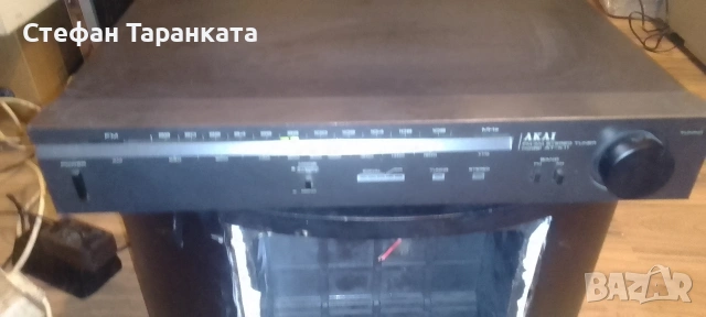 Радио тунер AKAI, снимка 5 - Ресийвъри, усилватели, смесителни пултове - 54435617