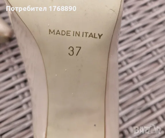 Обувки естествена кожа, снимка 3 - Дамски обувки на ток - 55435244
