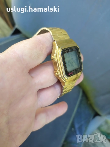 Ретро часовник Casio, снимка 3 - Антикварни и старинни предмети - 54537474