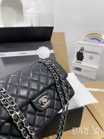 Chanel Classic Flap Bag – Black, снимка 2 - Чанти - 55417255