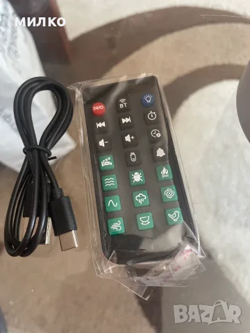 Bluetooth колонка със светлина, бял шум, с аларма, снимка 4 - Bluetooth тонколони - 55408004