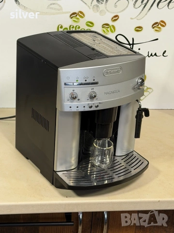Кафемашина кафе автомат delonghi magnifica с гаранция, снимка 4 - Кафемашини - 54007931