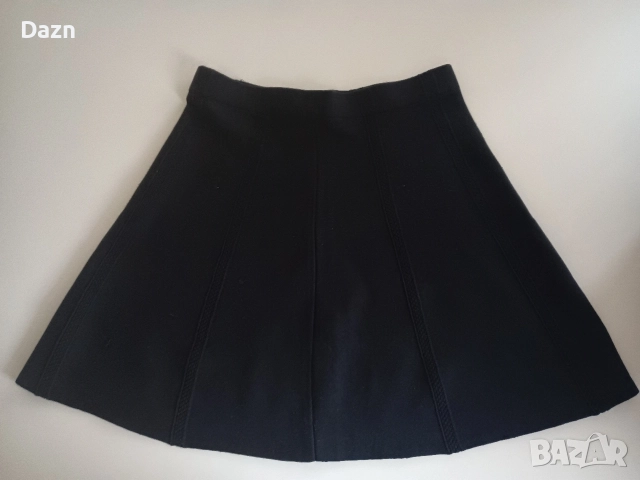 Тъмно синя дамска пола Zara, снимка 2 - Поли - 55127839