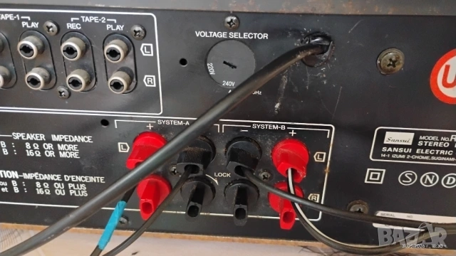 Sansui R-50, снимка 11 - Ресийвъри, усилватели, смесителни пултове - 54740880