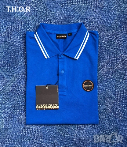 Napapijri Polo Shirt ОРИГИНАЛНИ мъжки поло тениски - M/L/XL, снимка 2 - Тениски - 54982085