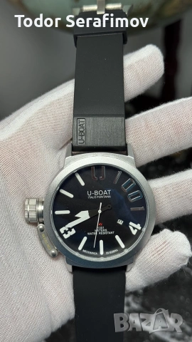 Мъжки часовник U-Boat Italo Fontana U-1001 Titanium 50mm, снимка 2 - Мъжки - 55272843