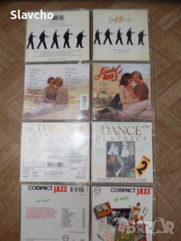 Компакт дискове на - Genesis-live/Kuschelrock 2/Dance Classics Volume 2/Compact Jazz: Art Blakey, снимка 8 - CD дискове - 39933912