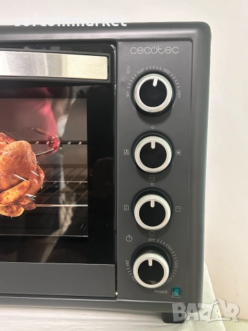 Mини фурна Cecotec Bake&Toast 6090 Gyro (60L, 2200W) + 6 мес. гаранция, снимка 5 - Печки, фурни - 54957706