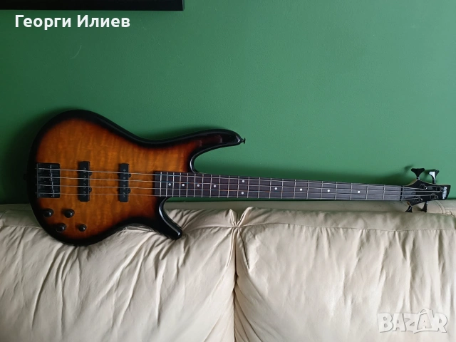 Бас китара Ibanez GSR280QA, усилвател Promethean