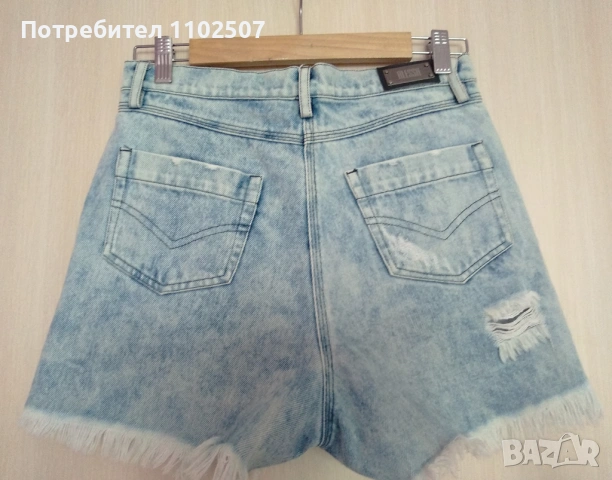 Дънки къси панталонки Алесса Alessa, снимка 5 - Къси панталони и бермуди - 54344452