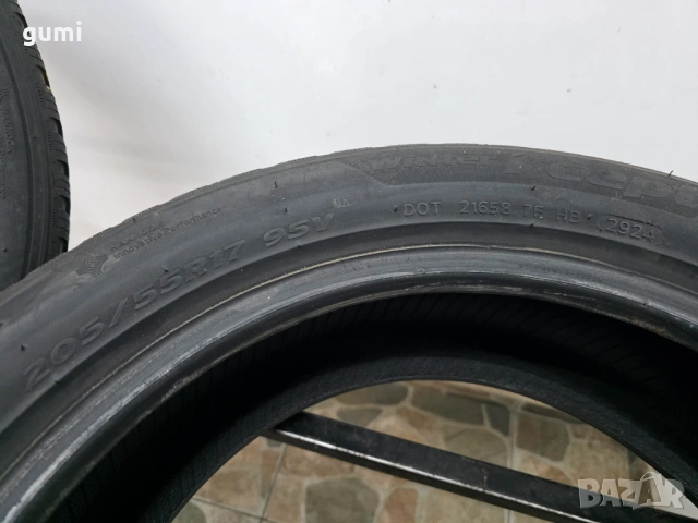 2бр зимни гуми 205/55/17 HANKOOK L05478 , снимка 4 - Гуми и джанти - 54104827