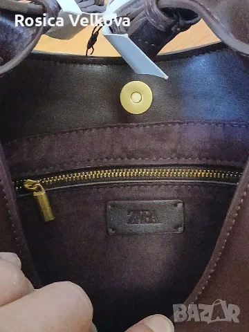 Дамска чанта ZARA , снимка 7 - Чанти - 55446296