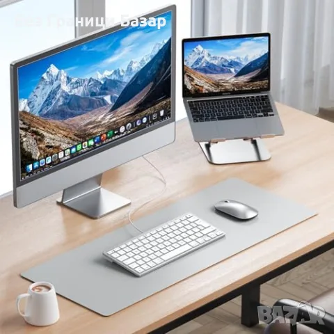 Нова TECKNET жична клавиатура за лаптоп Mac USB-C USB-A тиха компактна ергономична, снимка 7 - Клавиатури и мишки - 55646915