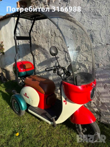 Електрическа триколка, снимка 4 - Велосипеди - 54320604