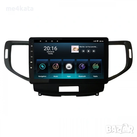 9 инчова мултимедия за Honda Accord 8 Gen 2008-2015 + Подарък камера, снимка 2 - Аксесоари и консумативи - 54856664