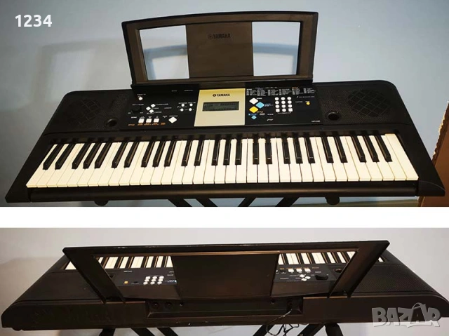 синтезатор клавир YAMAHA YPT-220 пиано с 5 октави в отлично състояние