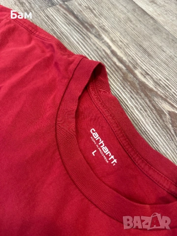 Оригинална мъжка тениска Carhartt размер Л, снимка 5 - Тениски - 54754008