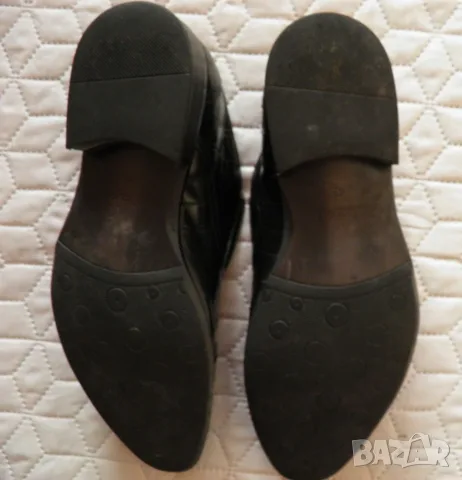 Bata оригинални мъжки черни обувки от естествена кожа, снимка 9 - Официални обувки - 55697983