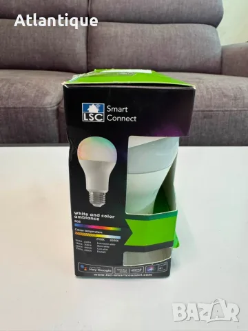 Smart LED RGB крушки Е27 работят чрез приложение, снимка 2 - Крушки - 55600115
