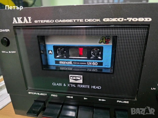 Продавам японски дек AKAI GXC-709D., снимка 4 - Декове - 54795501