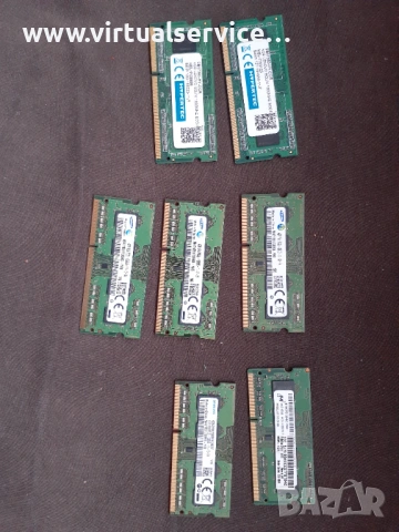 DDR3 SODIM 8GB 1600MHz, 4GB, снимка 2 - Части за лаптопи - 53887280