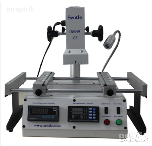 BGA Station Scotle IR6000 v2, машина за запояване на bga чипове