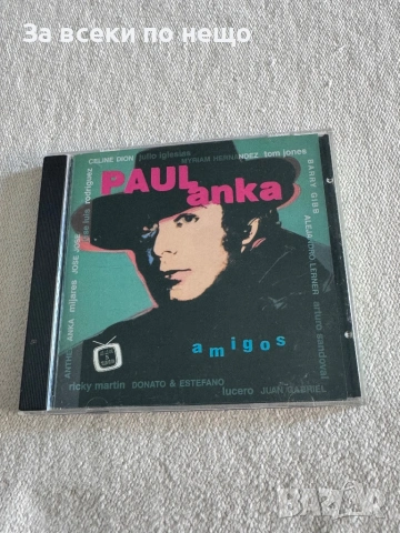 CD диск Paul Anka Amigos
