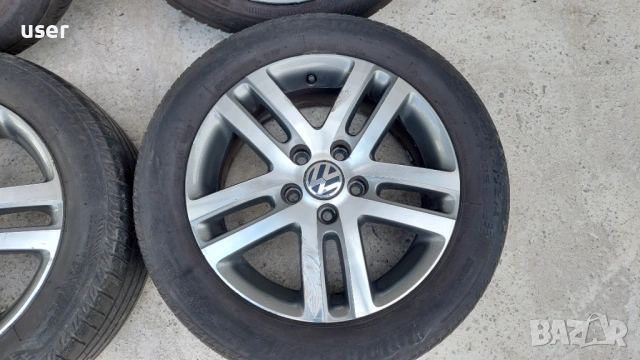 16" оригинални алуминиеви джанти за VW Golf 5/6 Jetta Passat Touran Tiguan Голф Пасат Джета 5x112, снимка 4 - Гуми и джанти - 54431961