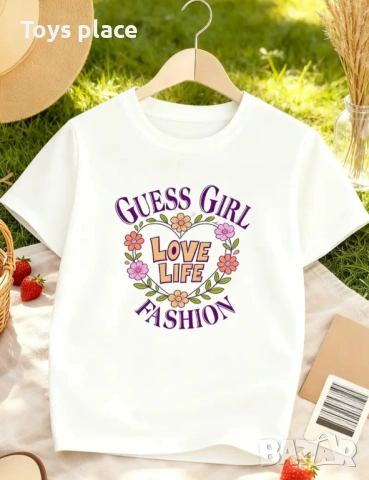 158/164 Нова Guess girl тениска