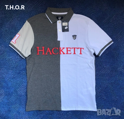 Hackett London Polo Shirt ОРИГИНАЛНИ мъжки поло тениски - М/2XL, снимка 14 - Тениски - 54982162