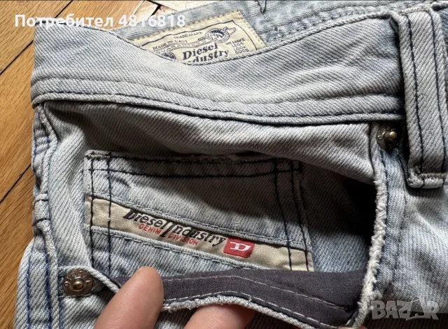 Diesel Thashorts къси дънки, снимка 5 - Дънки - 55500182