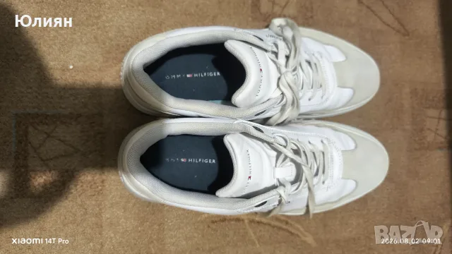 Маратонки Tommy Hilfiger , снимка 4 - Маратонки - 55666679
