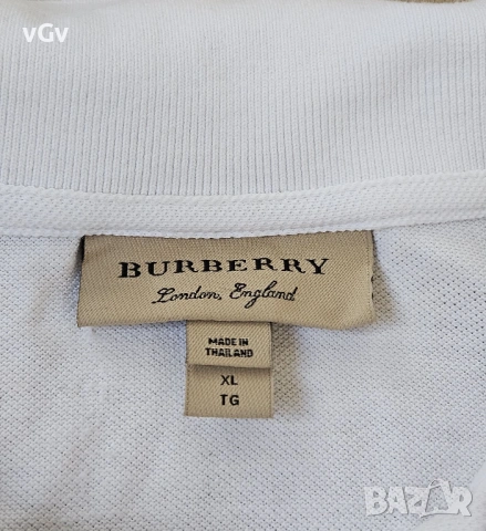 Мъжка тениска Burberry polo - M , снимка 5 - Тениски - 54165011
