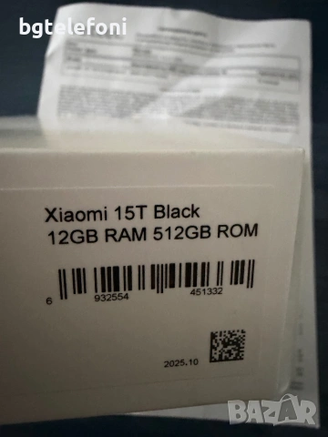 Xiaomi 15T 12/512 неразличим от нов,комплект с гаранция, снимка 11 - Xiaomi - 54572231