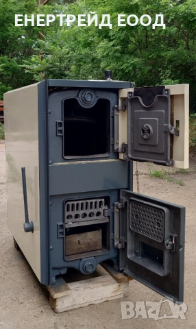 Чугунен котел на твърдо гориво Де Дитрих/De Dietrich 50 kW, снимка 3 - Отоплителни печки - 54931122