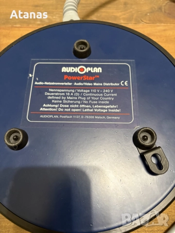 High-end разклонител Audioplan PowerStar, снимка 4 - Други - 55448765