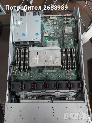Сървър HP ProLiant DL380 G6 цял за части (48GB RAM, 2x Xeon X5650), снимка 6 - Работни компютри - 55638680