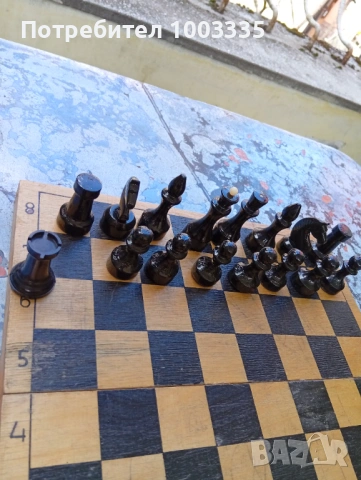 Дървен шах , снимка 2 - Шах и табла - 54290921
