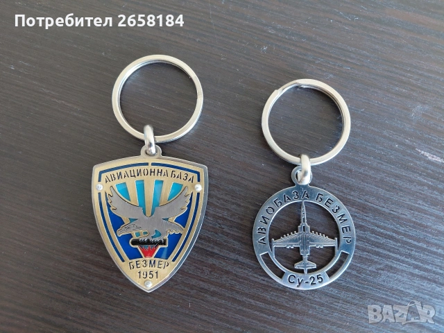 Ключодържатели от авио-база Безмер, нови