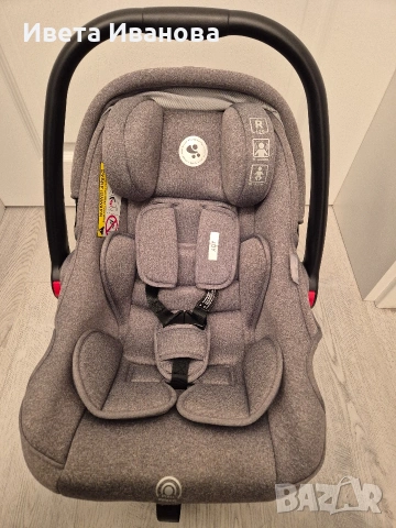 Кошница за кола Lorelli - Joy, i-Size, 40-85 cm, Grey Jasper 