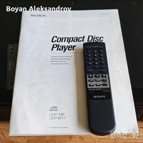 Sony CDP-195, снимка 6 - Декове - 55071453